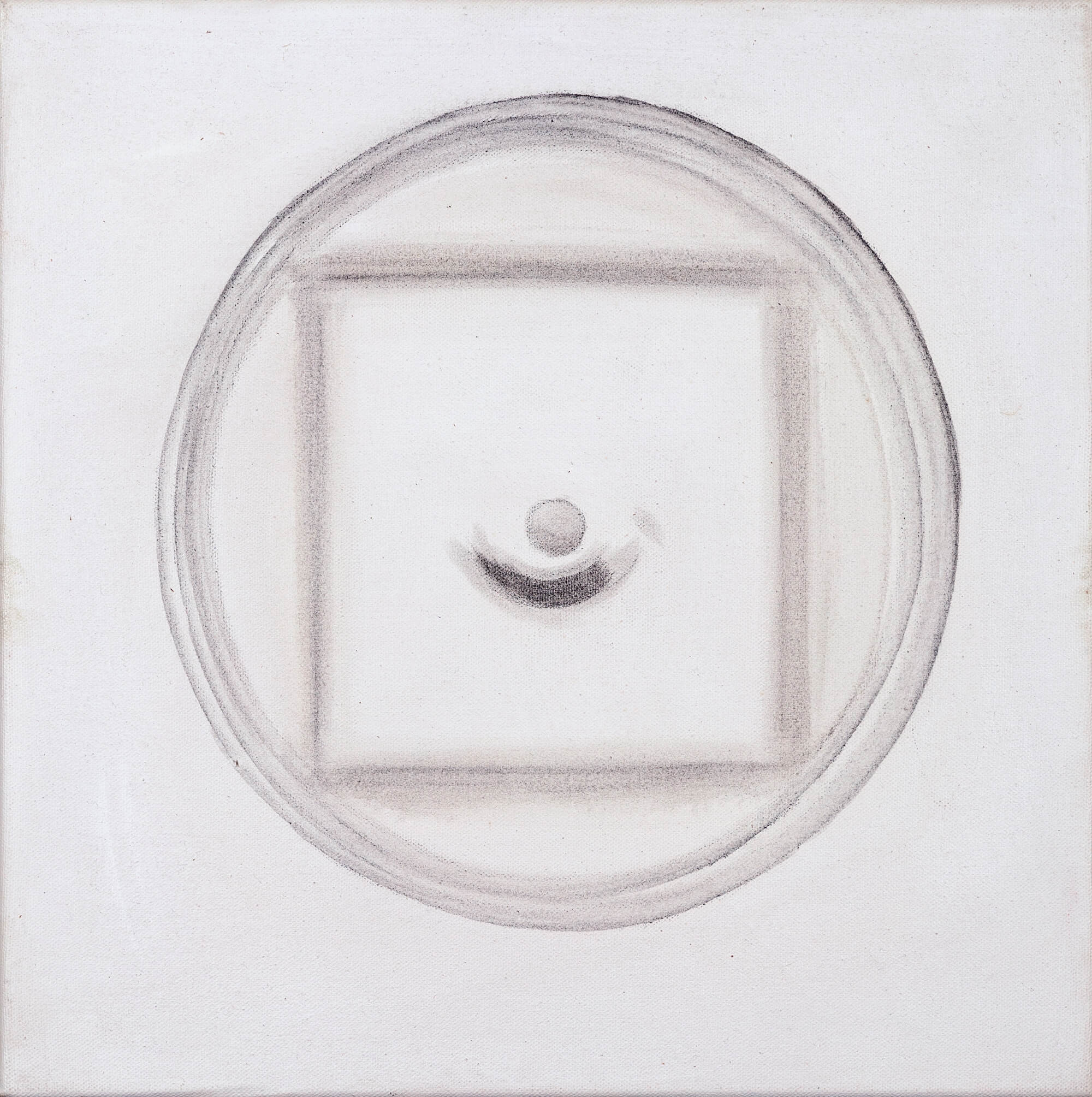 15. Emilia Tsekoura The Power Of 9 Concious Oil On Canvas 2004 45cm X 45cm