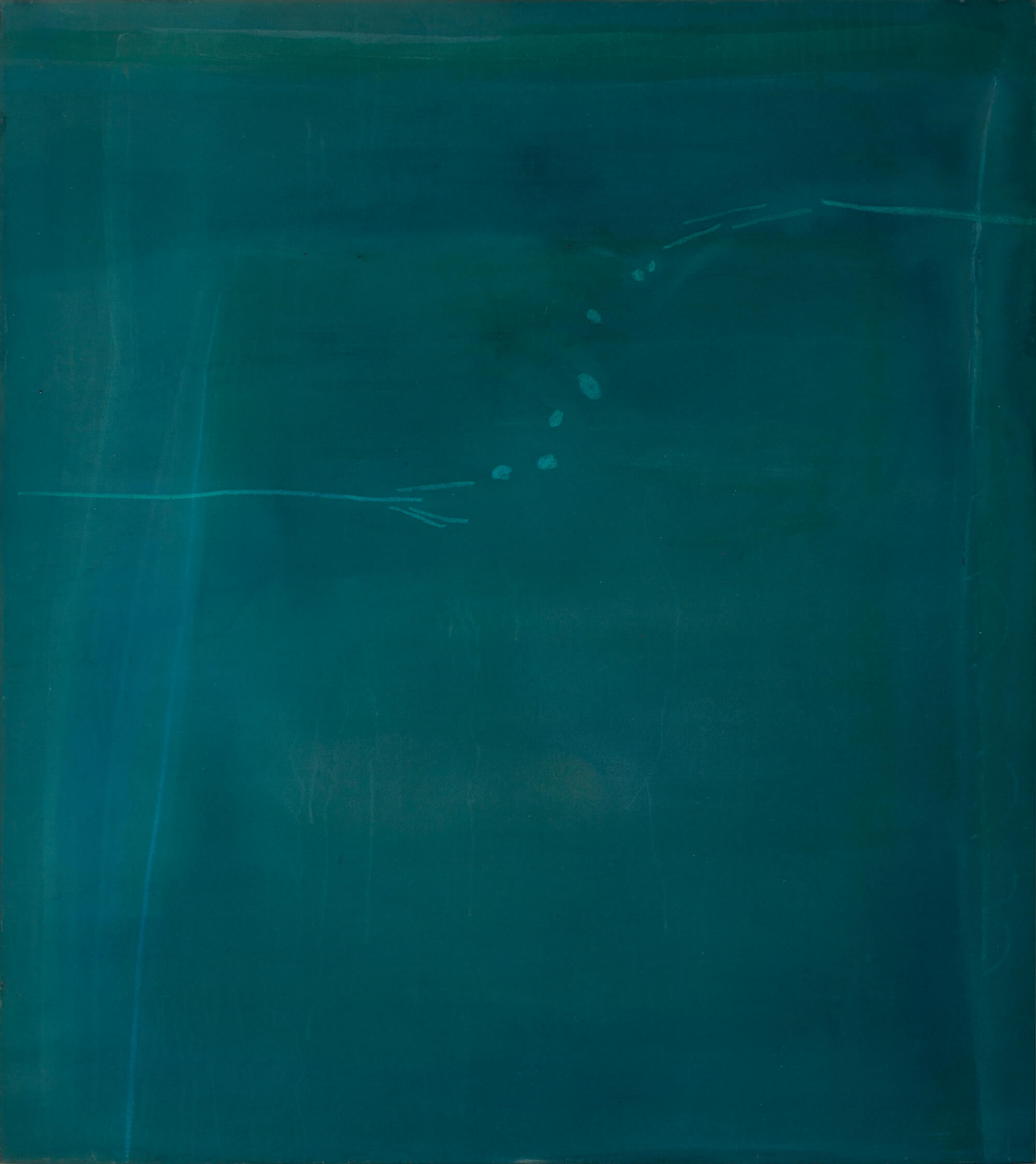 2. Emilia Tsekoura, Homage At M. Rothko Ii, Acrylic Washes, 1981, Museum School Of Arts 134cm X 151,5cm