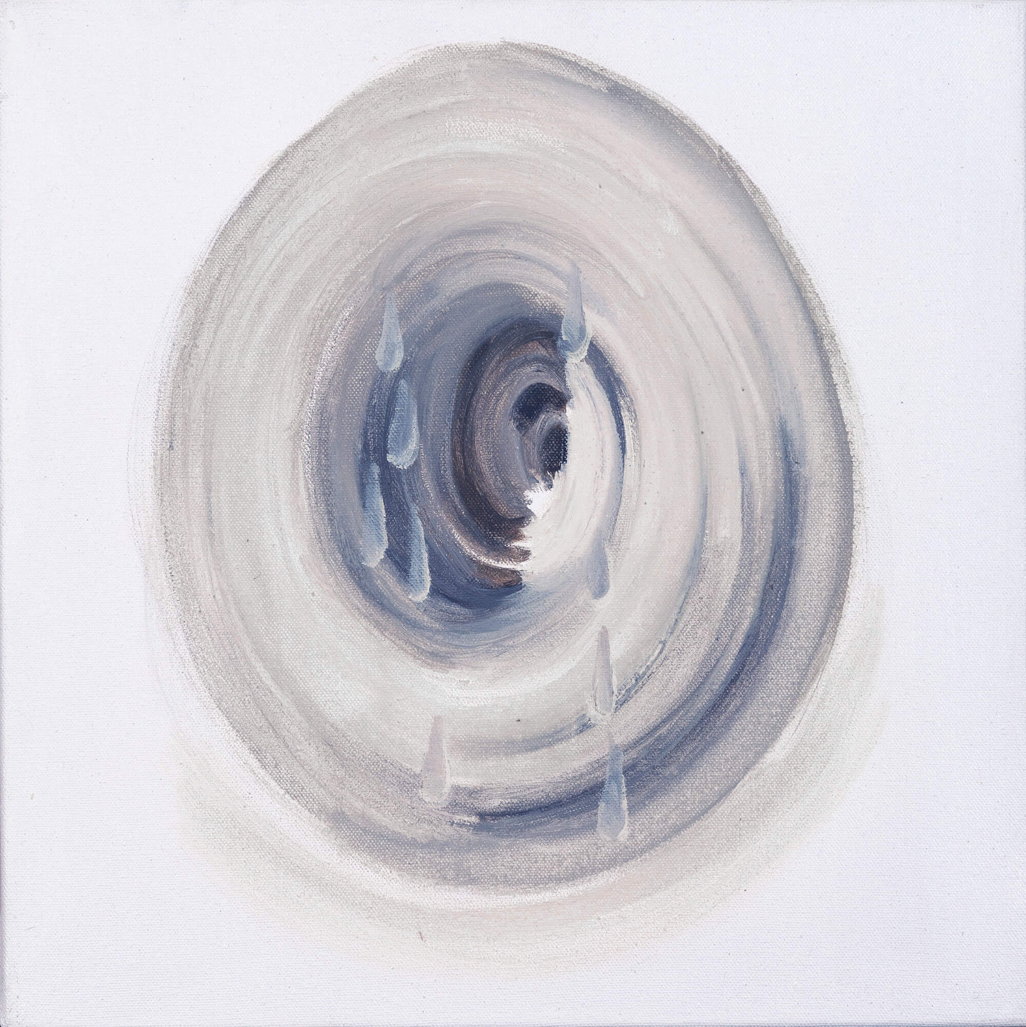 26. Emilia Tsekoura, Ego, '04 '05, Oil On Canvas, 45 X 45 Cm