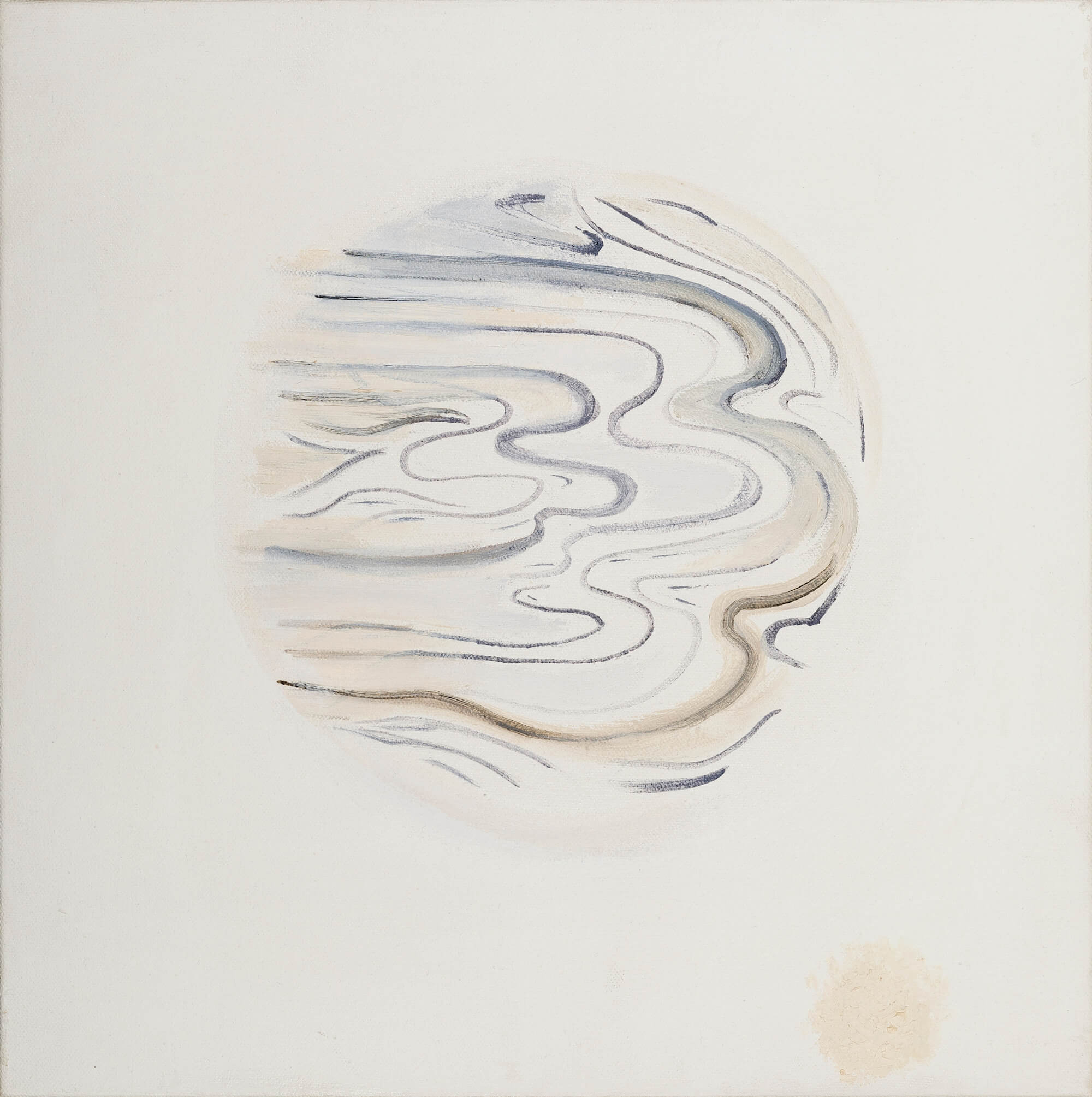 5. Emilia Tsekoura The Power Of 9 Nature No 2 (14) Oil On Canvas 2004 45cm X 45cm Col.ioanna Eythimiou