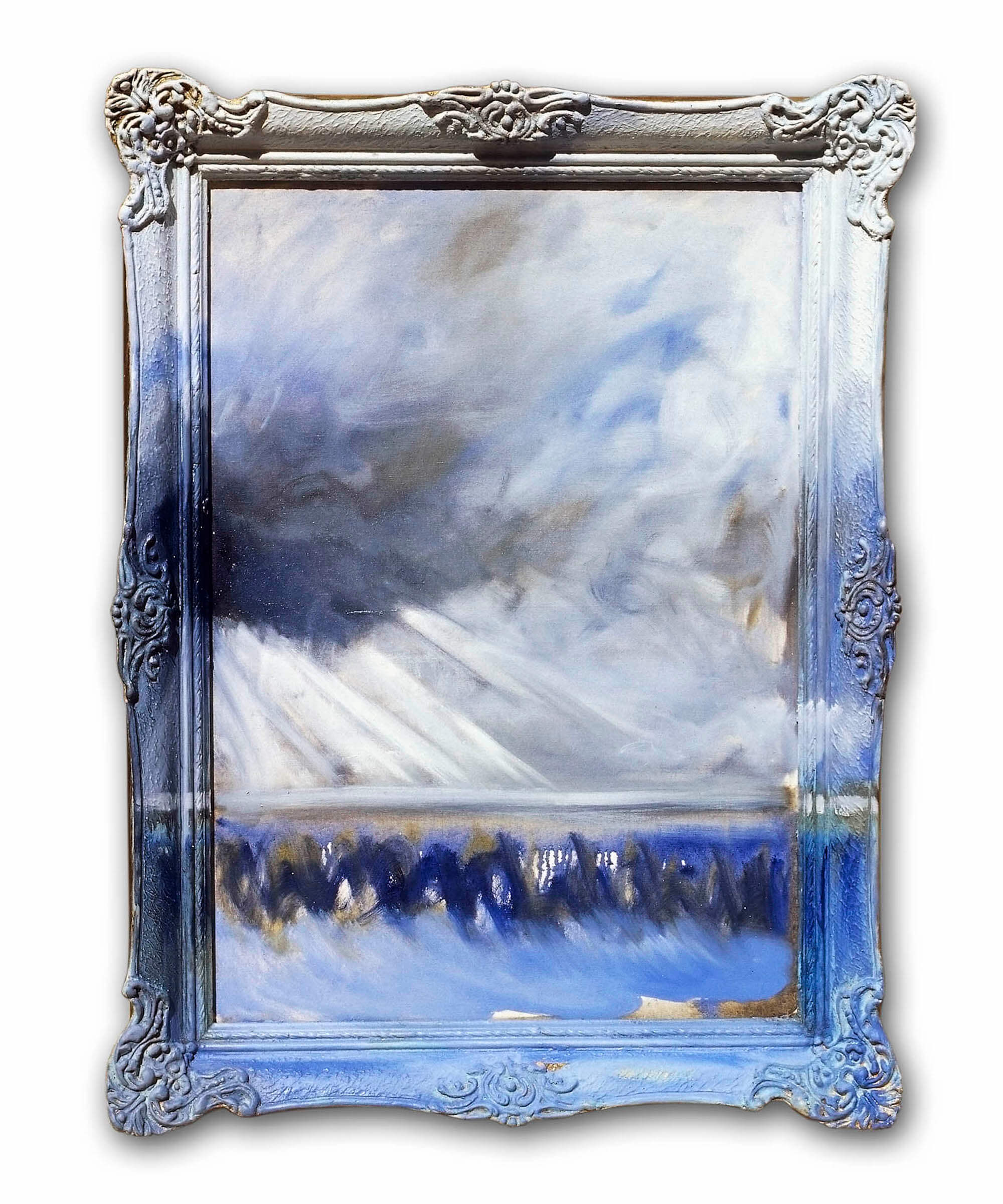6. Emilia Tsekoura, Light, 1997, Oil, 65 X 87 Cm