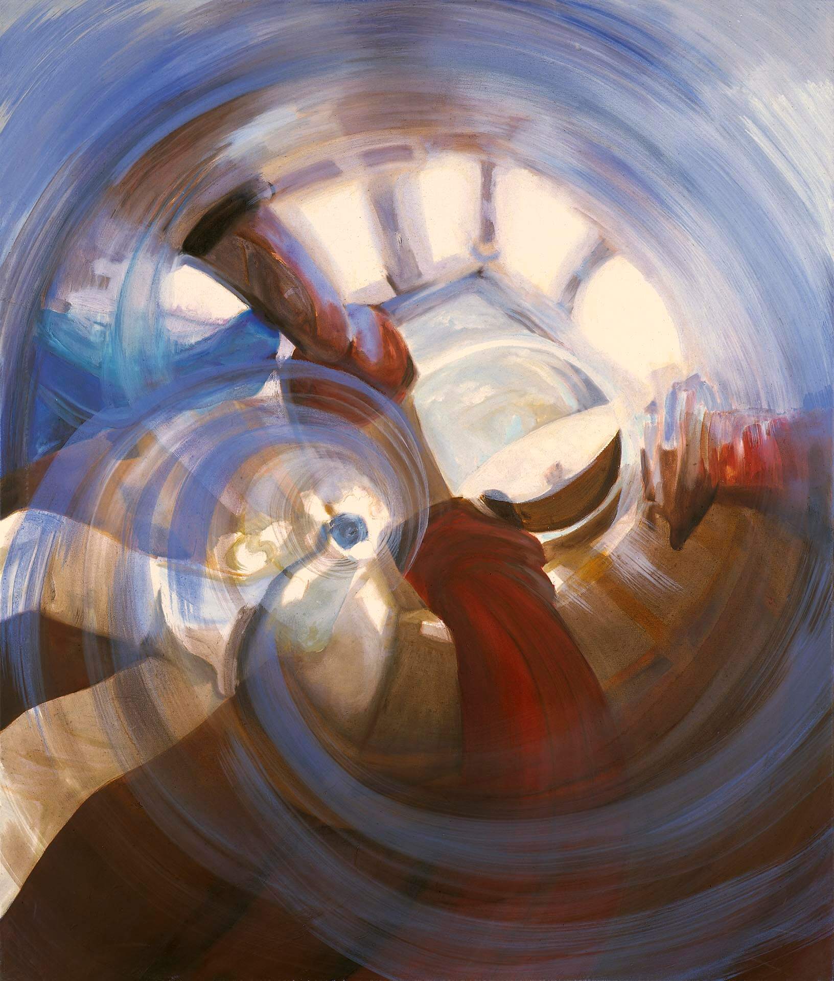 7. Emilia Tsekoura, Knossos Helens , Summer '00, Oil On Canvas, 110 X 130 Cm