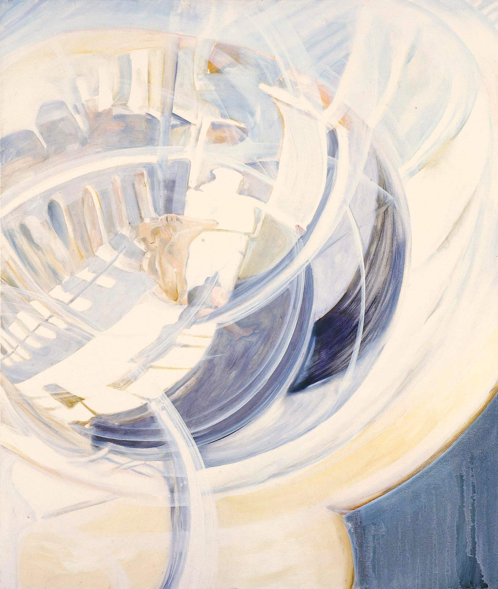 8. Emilia Tsekoura, Selfportrait Dhonussa I , '98 2001, Oil On Canvas, 110 X 130 Cm