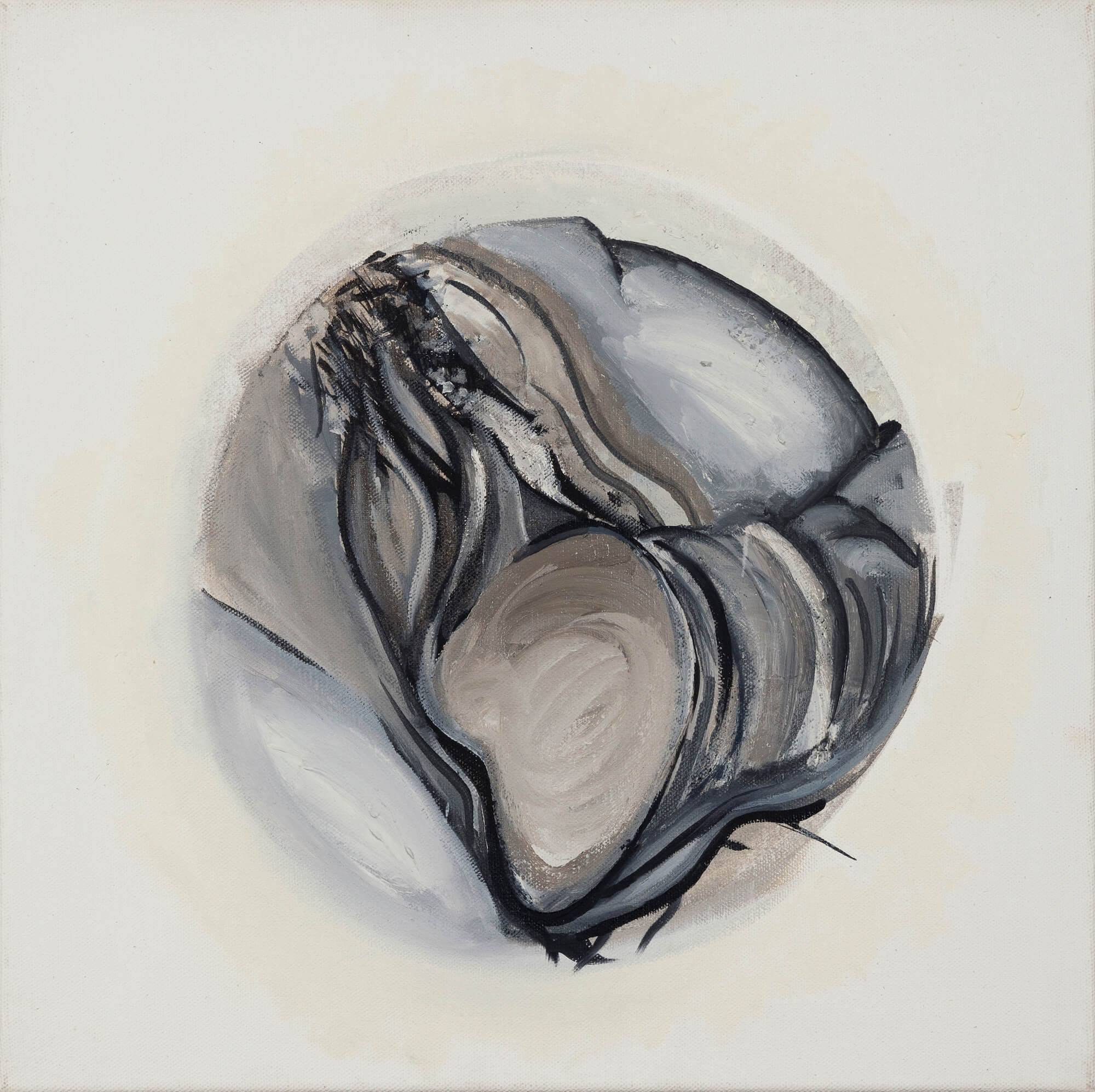 8. Emilia Tsekoura, Sex, '04 '05, Oil On Canvas, 45 X 45 Cm