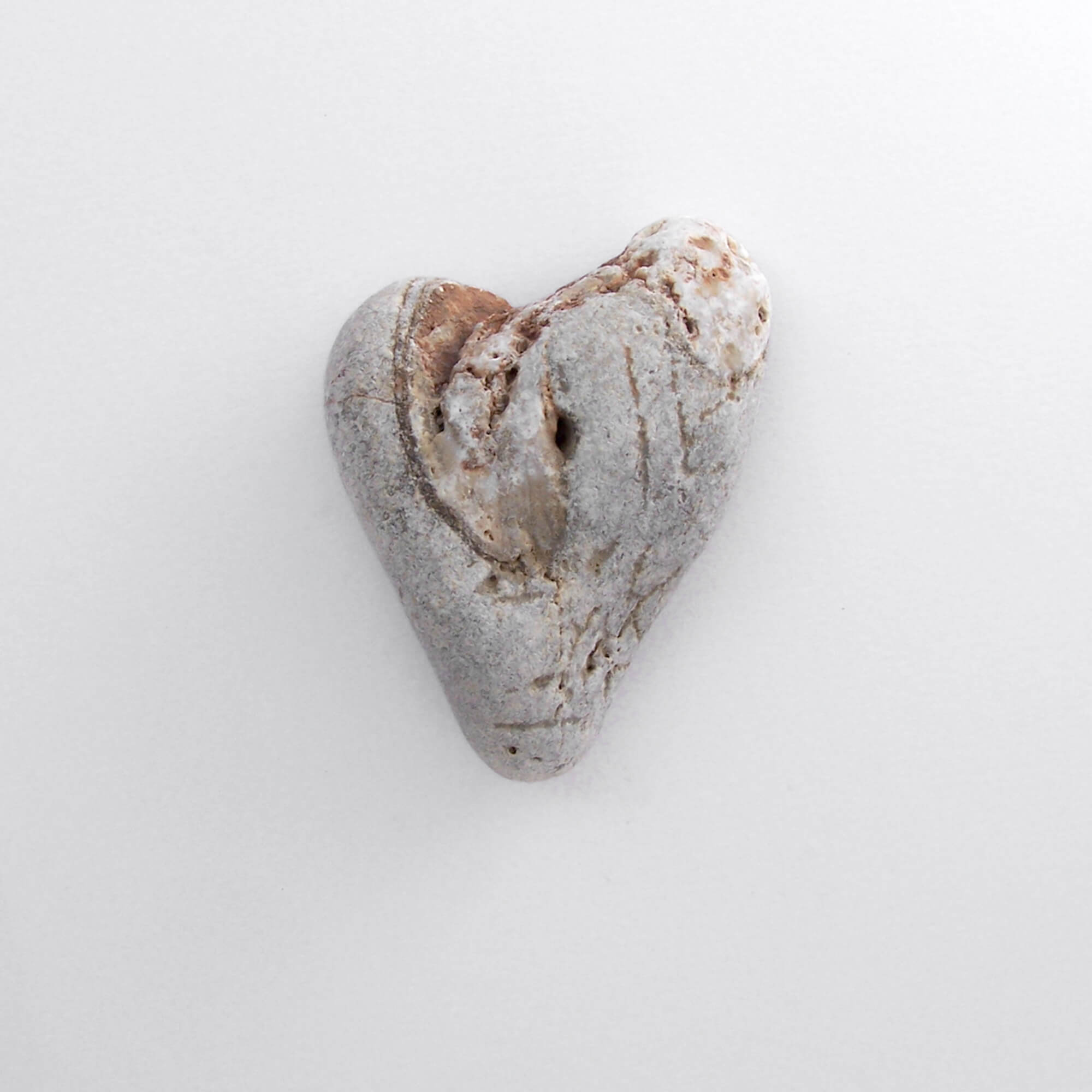 Emilia Tsekoura, Heart Rock Collection Marneri Gallery Heart No6, Print 1:1, 2008, 40x40cm Col. Elvira Rokou
