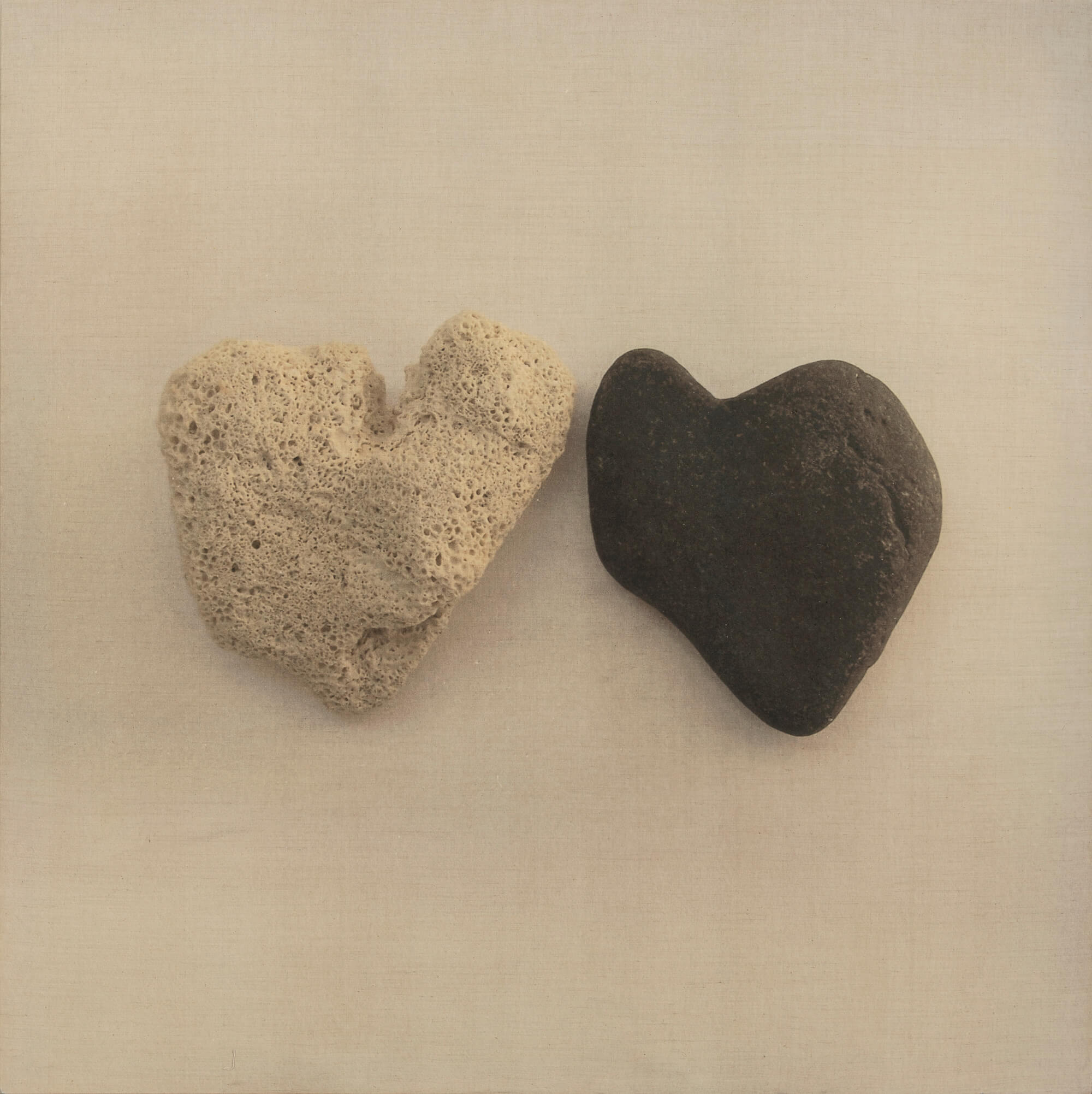 Emilia Tsekoura Heart Rock Collection Marneri Gallery Print 1:1 On Linen 2007 150x150cm 02